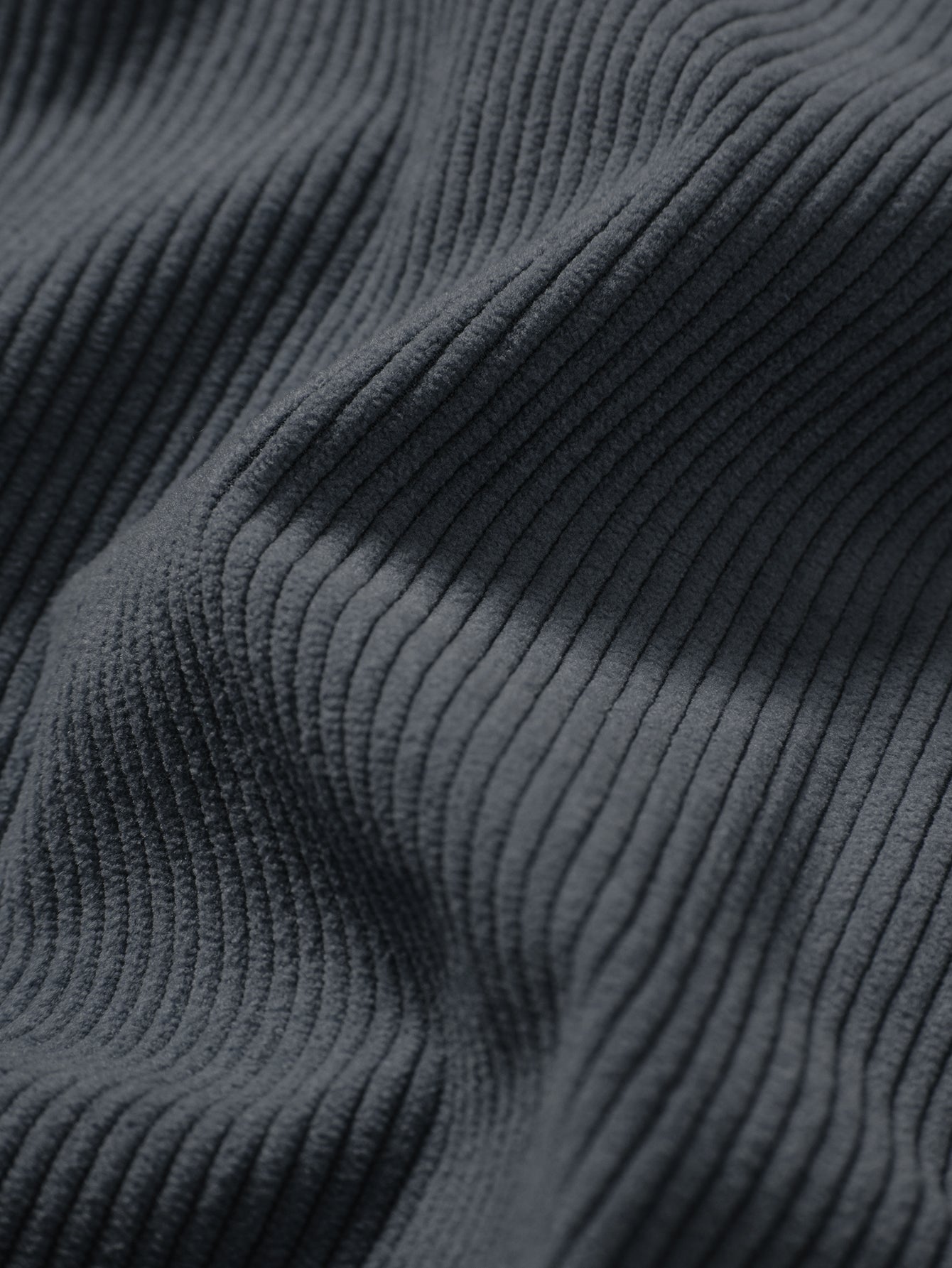 2 In 1 Crew Neck Stretch Corduroy Sweatshirt