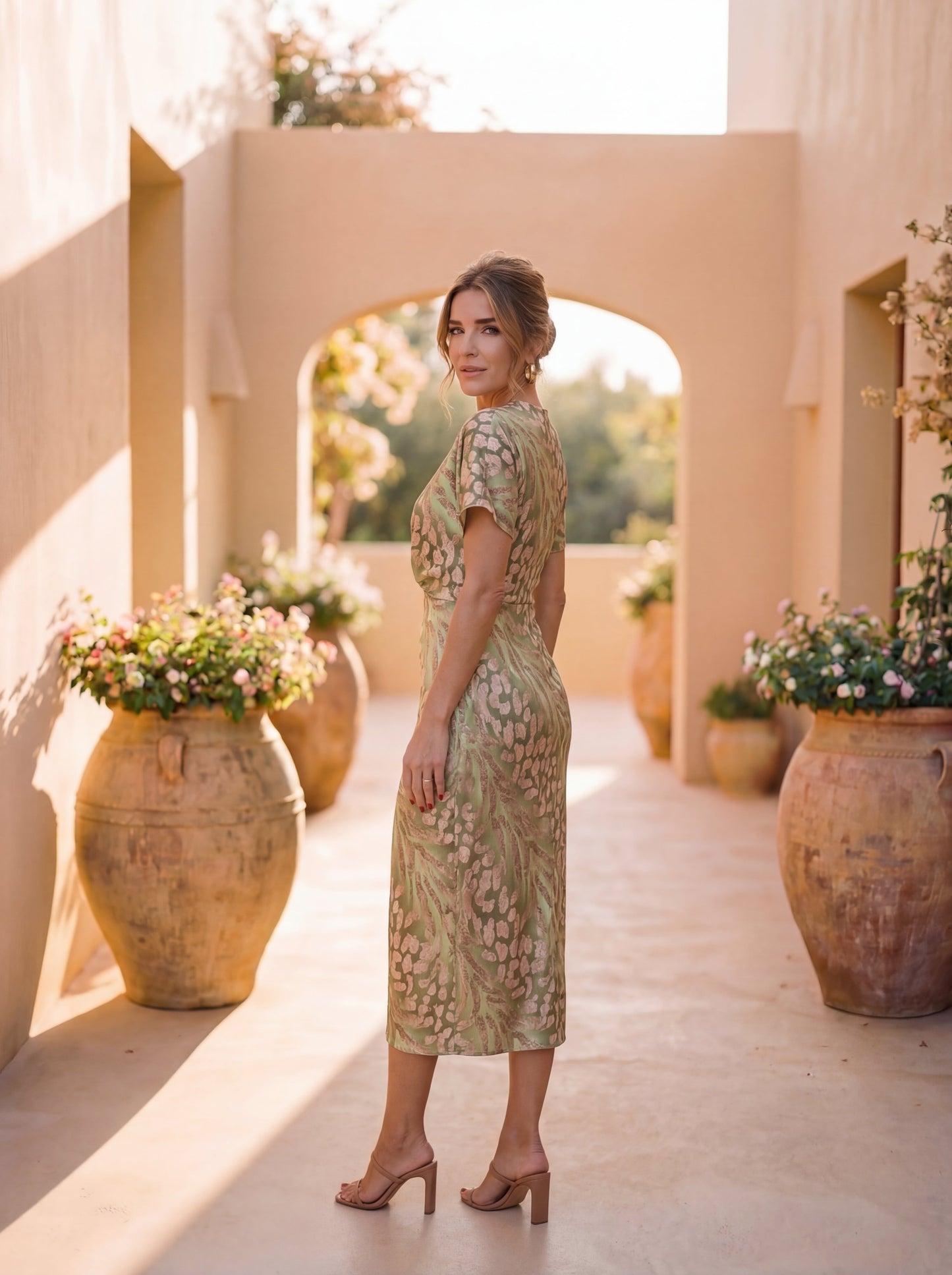 CALANDRA SPRING FLOW DRESS