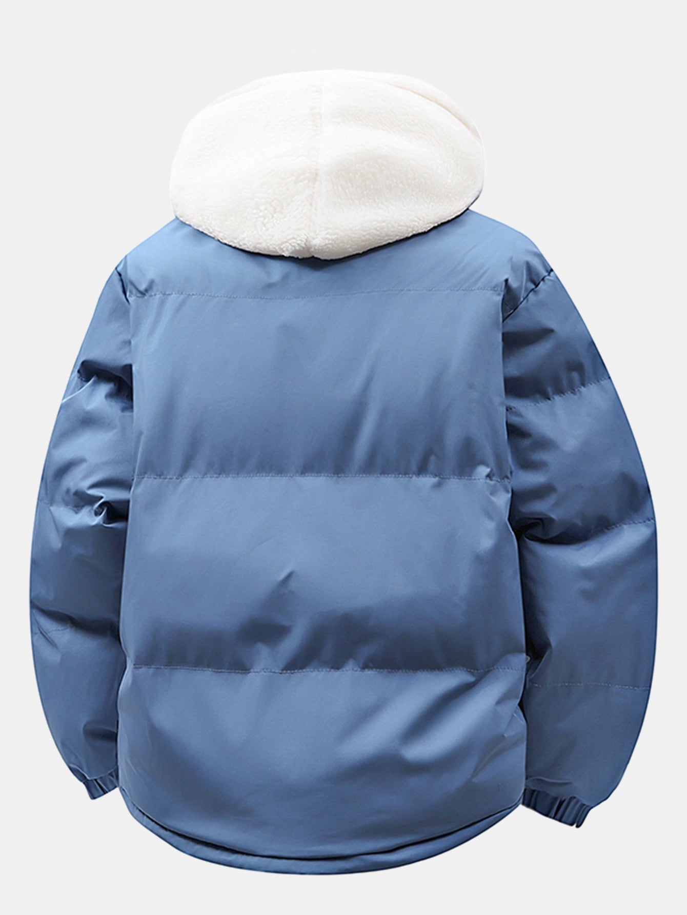 2 In 1 Teddy Hooded Puffer Coat
