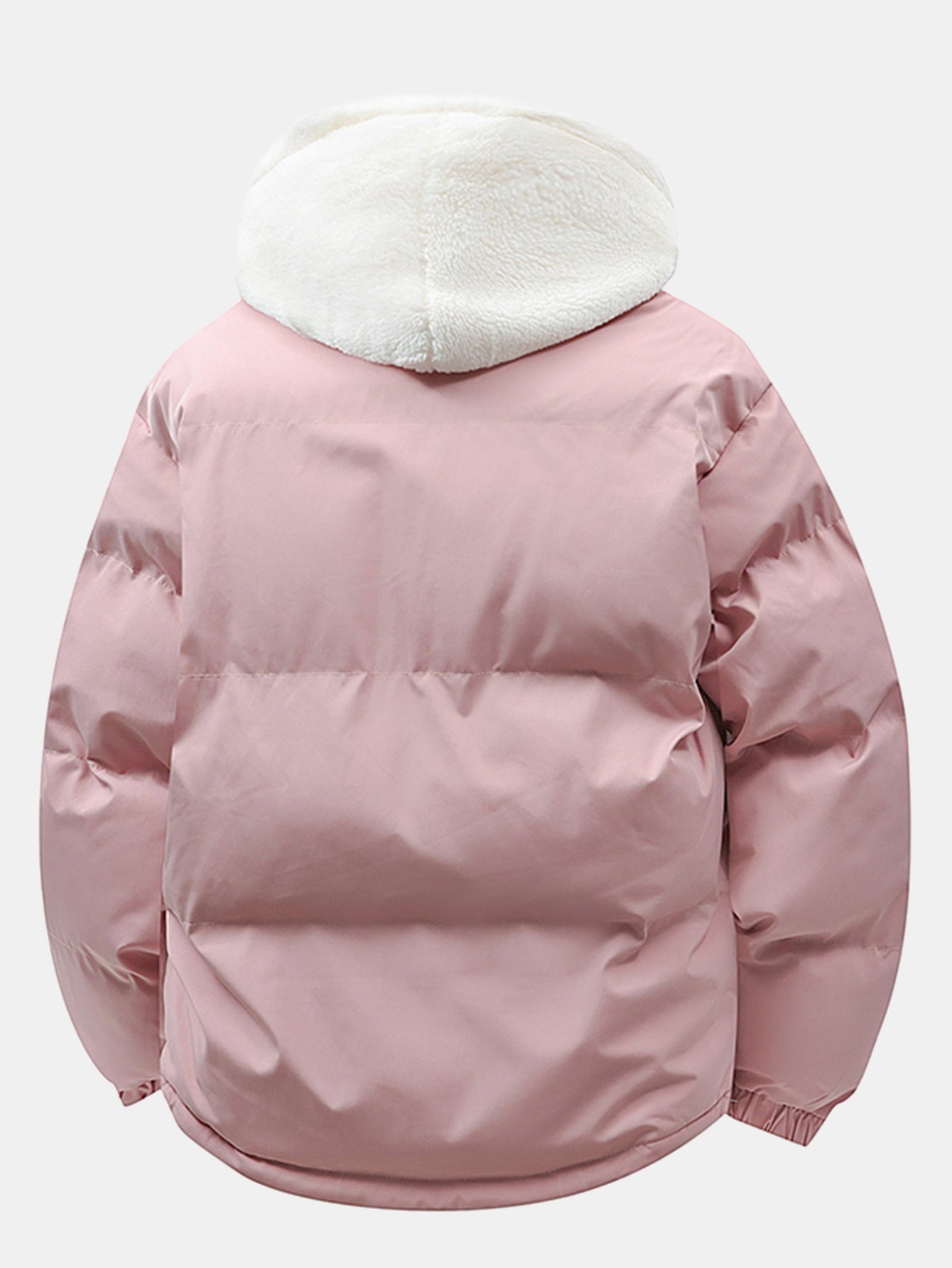 2 In 1 Teddy Hooded Puffer Coat