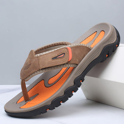 ALASTAIR LEATHER SANDALS