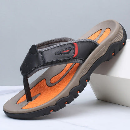 ALASTAIR LEATHER SANDALS
