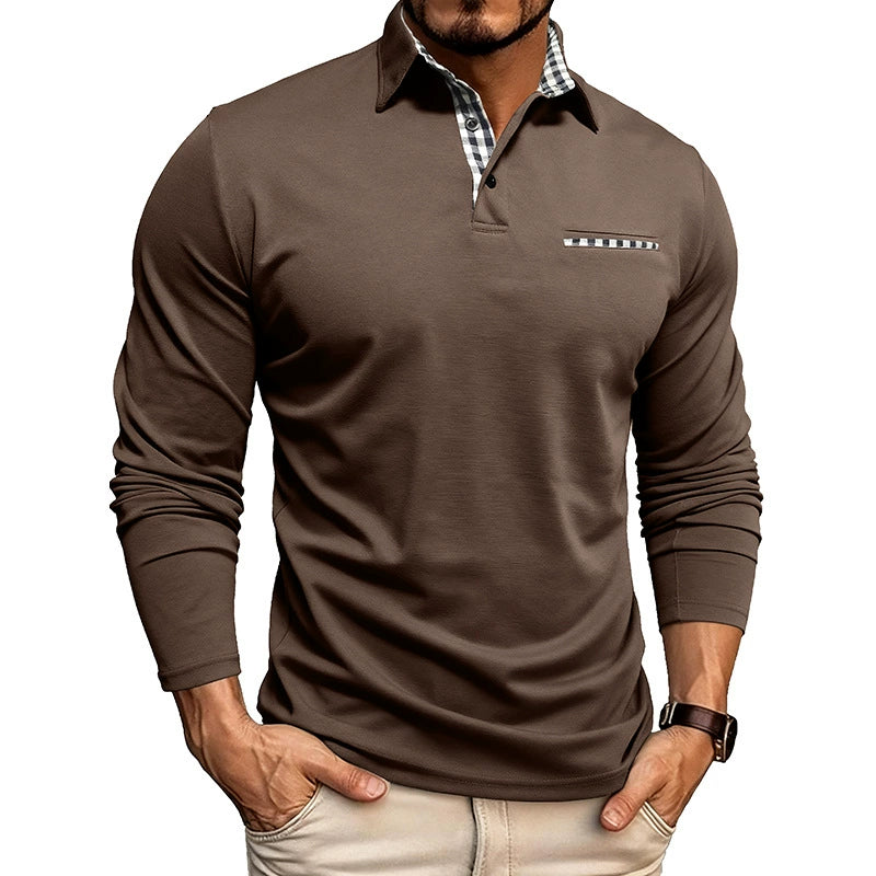 AERON BREATHABLE LONG-SLEEVE POLO SHIRT