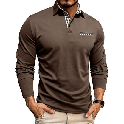 AERON BREATHABLE LONG-SLEEVE POLO SHIRT