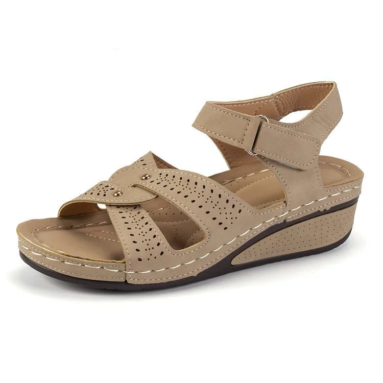 ZARESSA PLATFORM WEDGE SANDALS