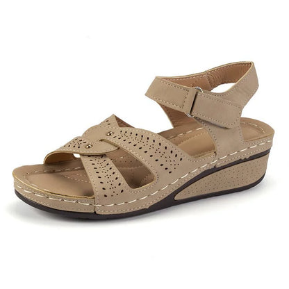 ZARESSA PLATFORM WEDGE SANDALS