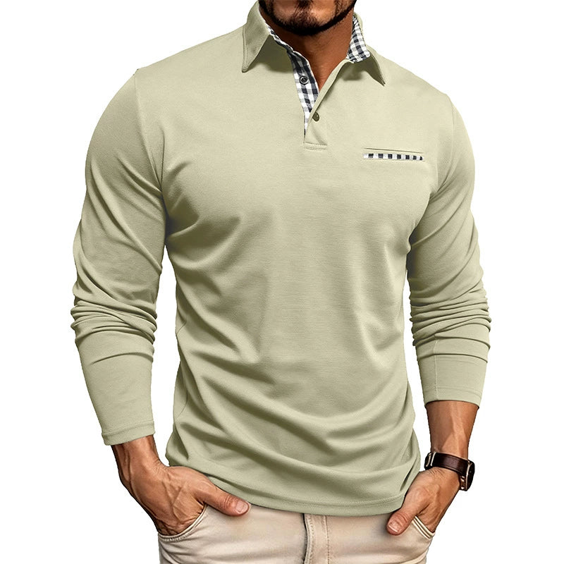 AERON BREATHABLE LONG-SLEEVE POLO SHIRT