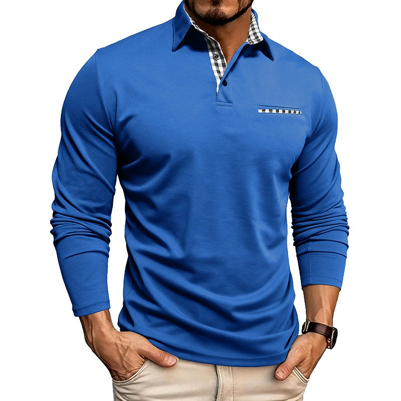 AERON BREATHABLE LONG-SLEEVE POLO SHIRT