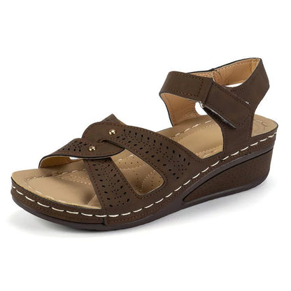 ZARESSA PLATFORM WEDGE SANDALS
