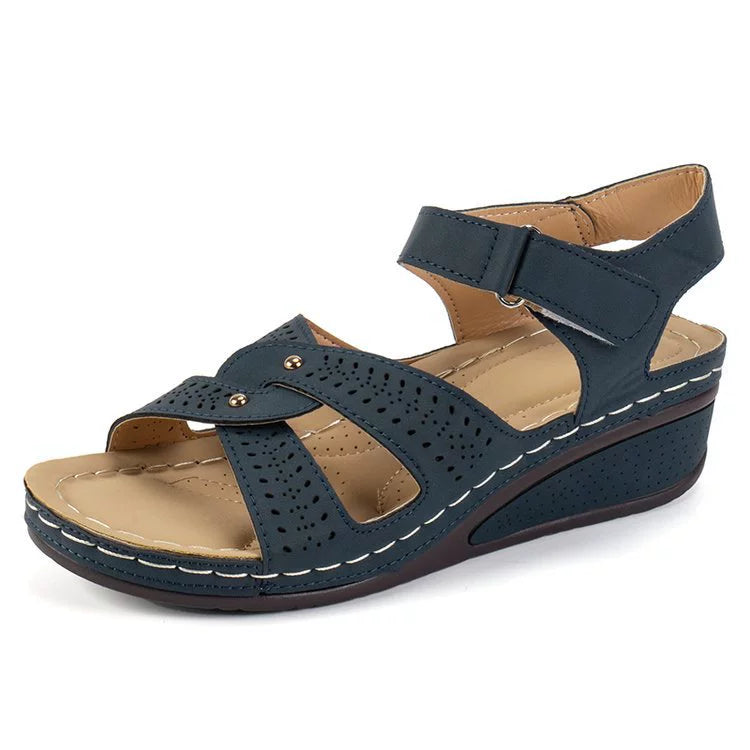ZARESSA PLATFORM WEDGE SANDALS