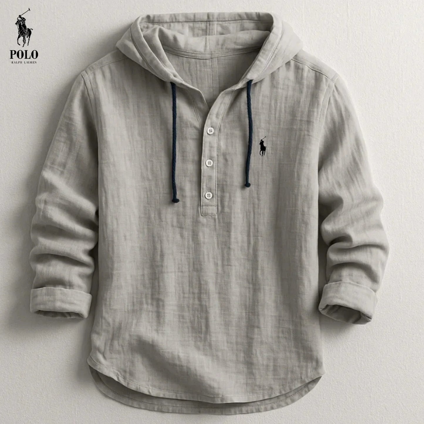 Premium Linen Hooded Shirt