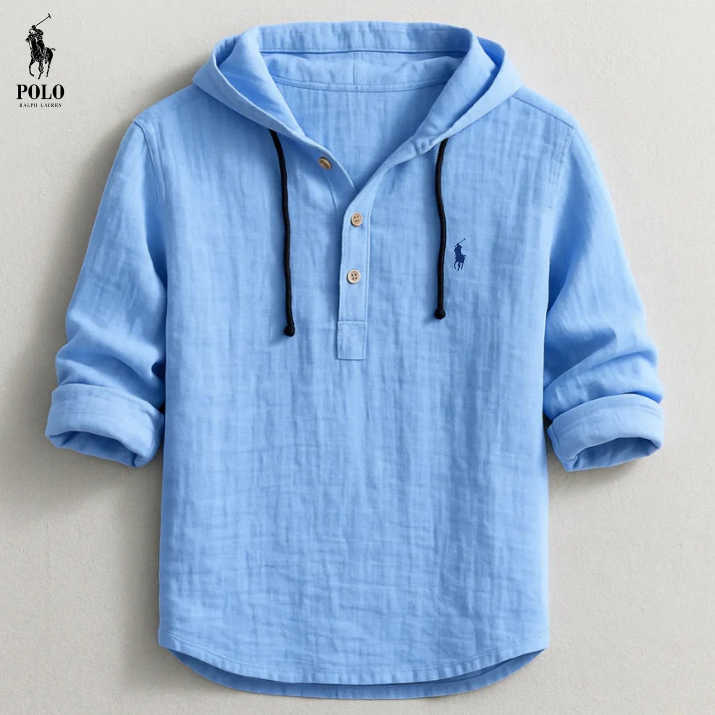 Premium Linen Hooded Shirt