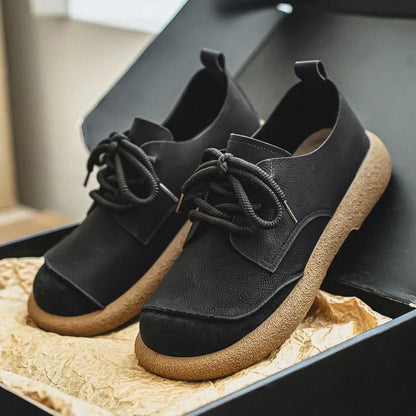 Aurex Leather Trainers