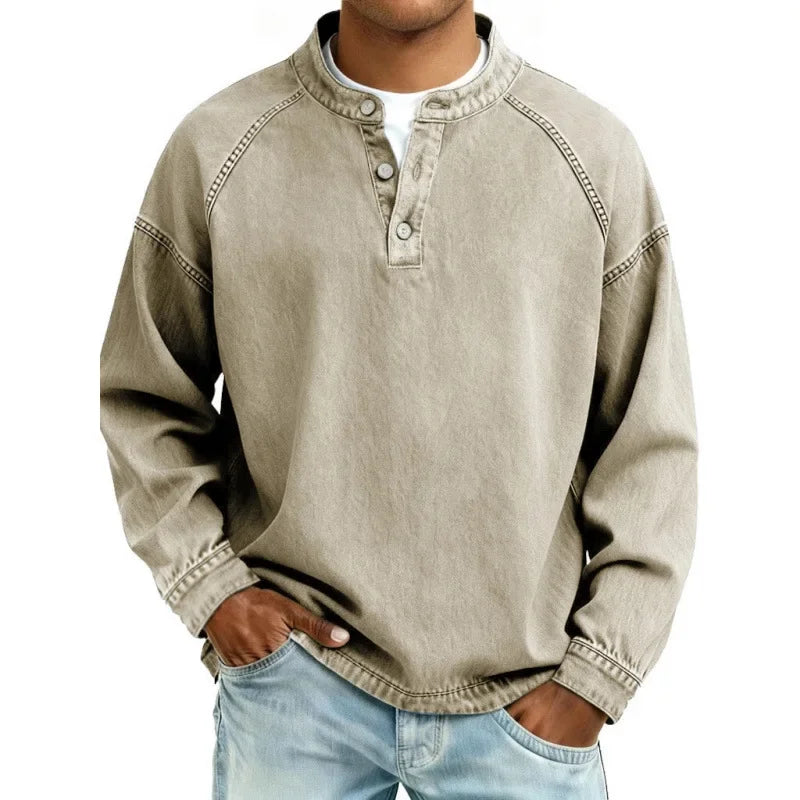 BROXTON VINTAGE HENLEY SHIRT