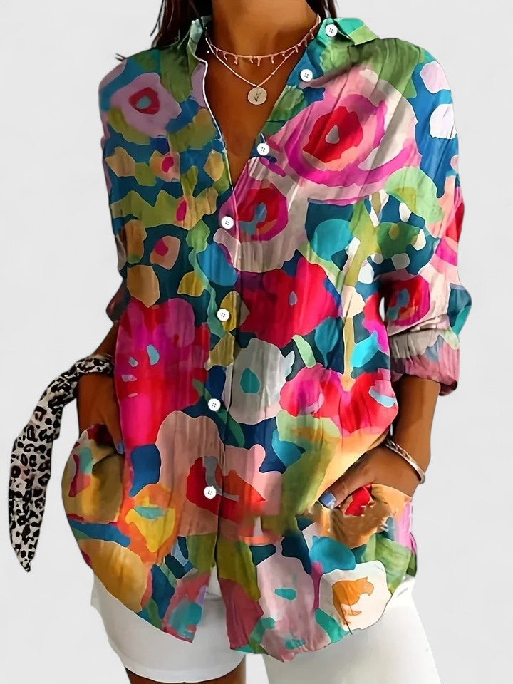 Anica Buttoned Blouse