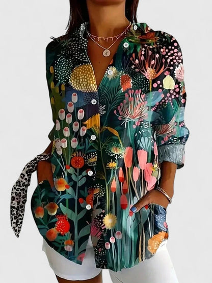 Anica Buttoned Blouse