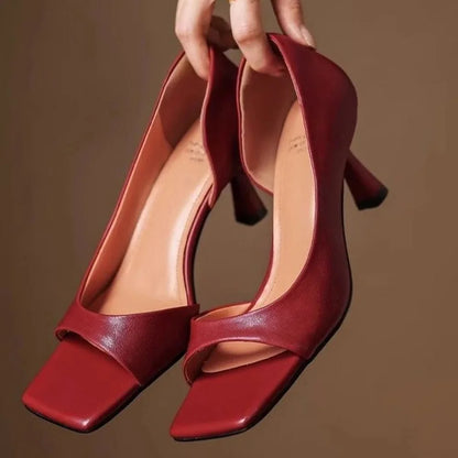 VARELIA LEATHER HEELS