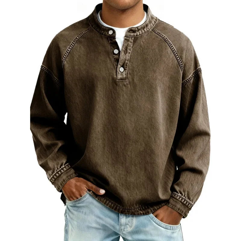 BROXTON VINTAGE HENLEY SHIRT