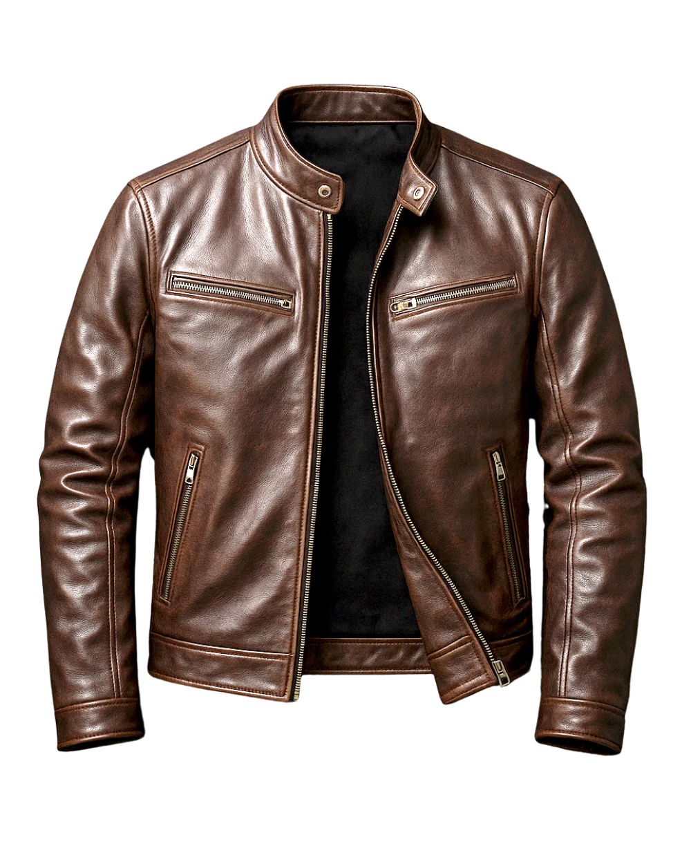 Rovello Vintage Leather Jacket