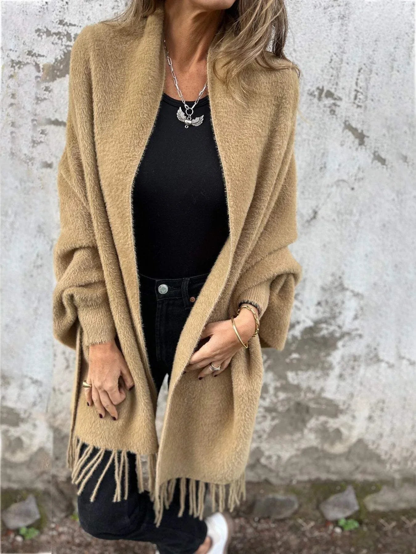 FRINGEWOOD – LONG SLEEVE EVERYDAY COAT
