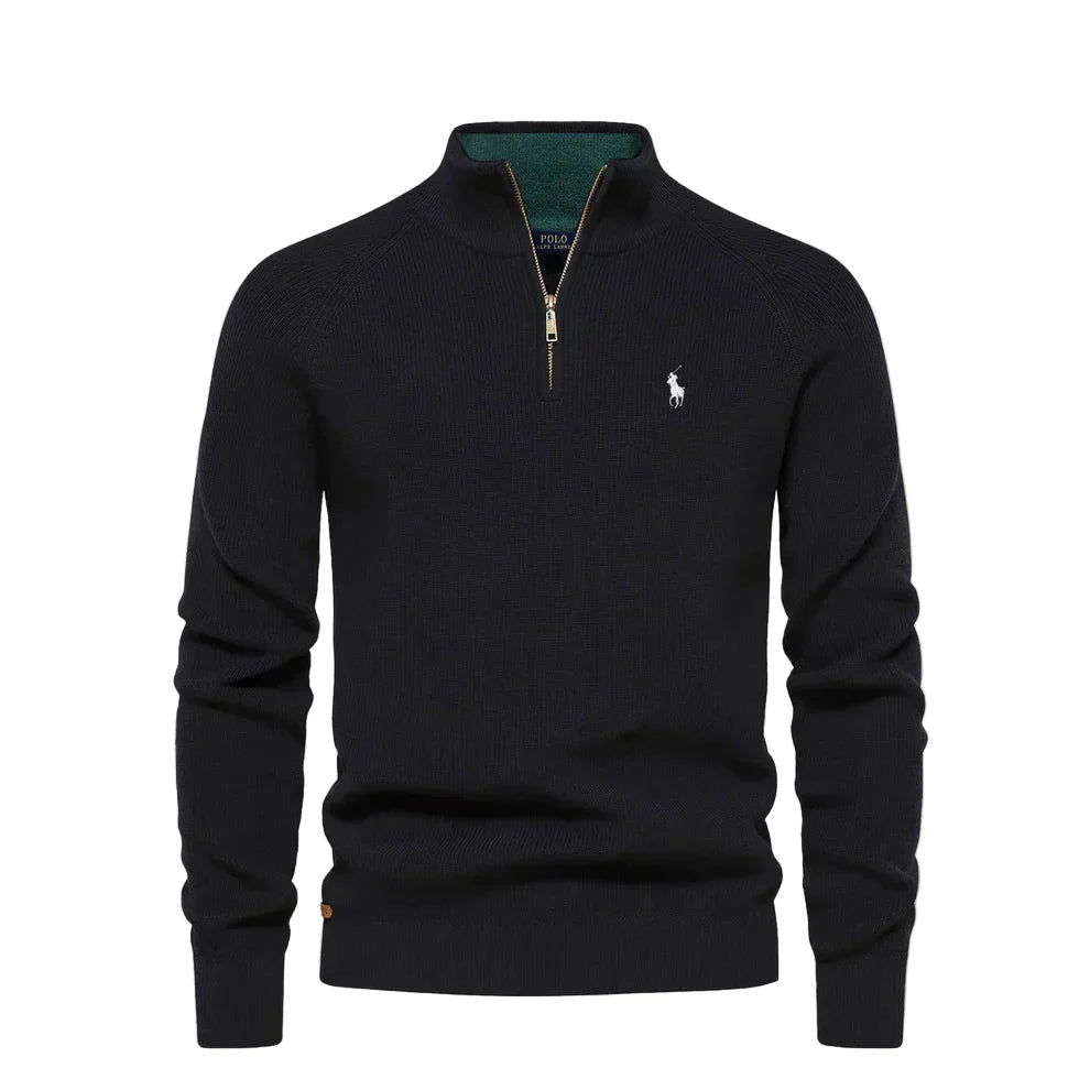 Ralph Lauren | Jumper with half zip Black Friday -70% OFF