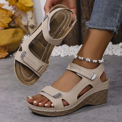 ELEVIA ORTHOPEDIC WEDGE SANDALS