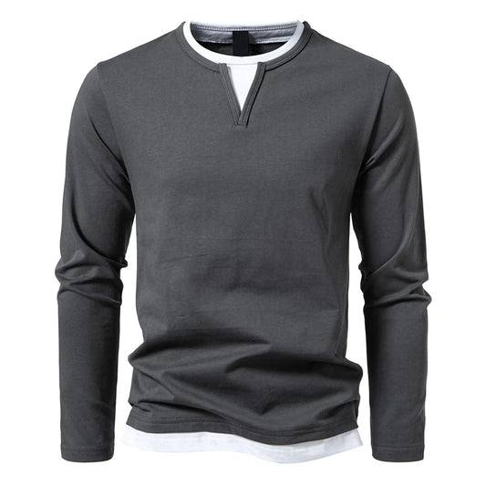 Elio Classic Long‑Sleeve Tee