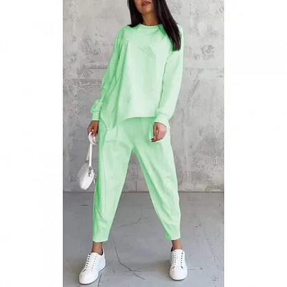 ASYRA LONG SLEEVE SWEATER AND PANTS SET