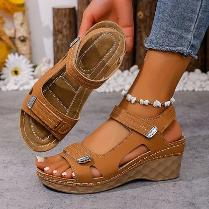 ELEVIA ORTHOPEDIC WEDGE SANDALS