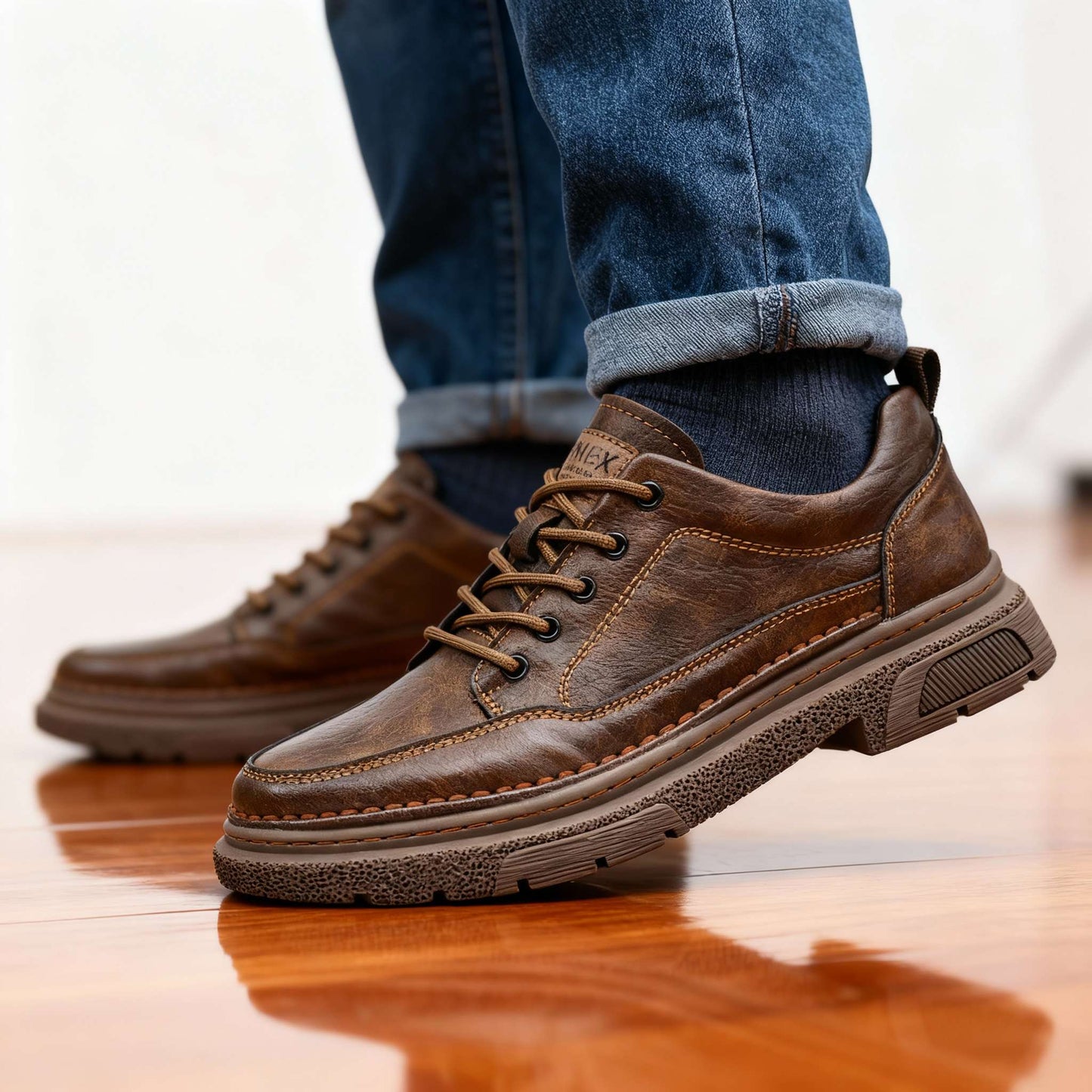 RAVENO LEATHER SNEAKERS