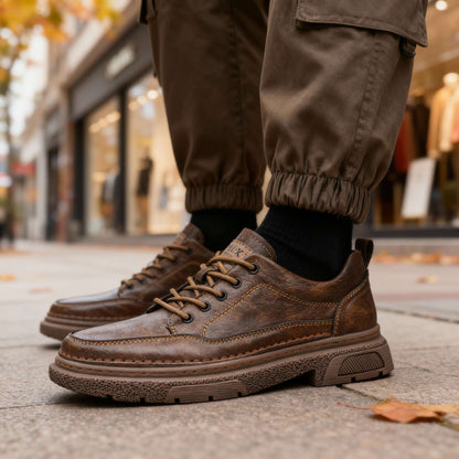 RAVENO LEATHER SNEAKERS