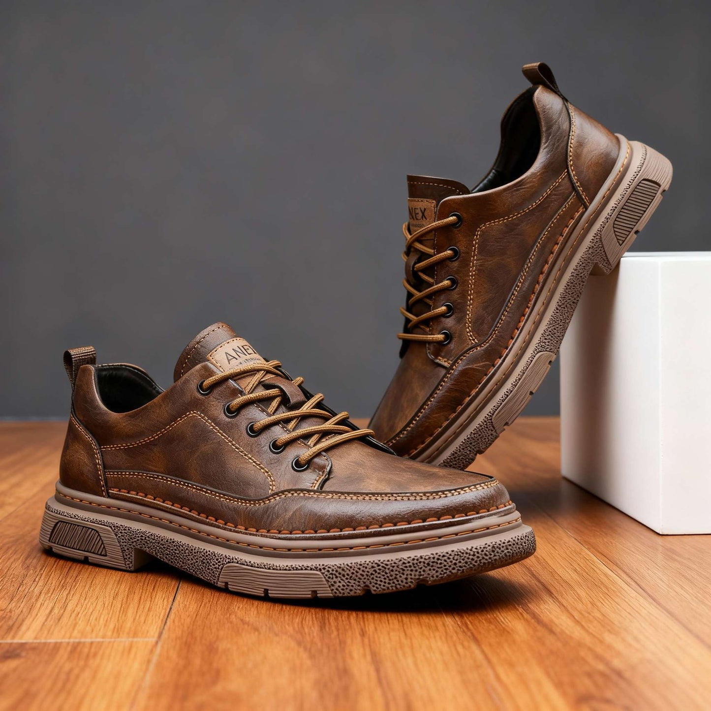 RAVENO LEATHER SNEAKERS