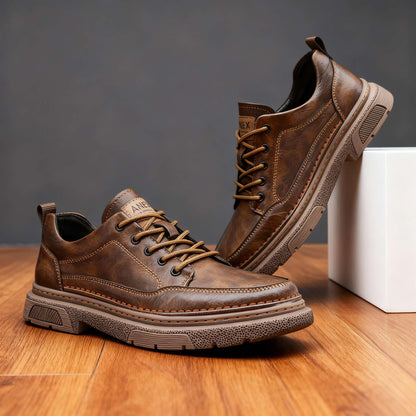RAVENO LEATHER SNEAKERS