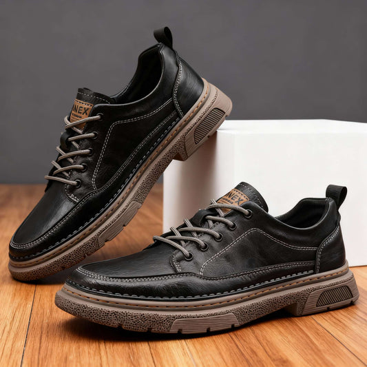 RAVENO LEATHER SNEAKERS