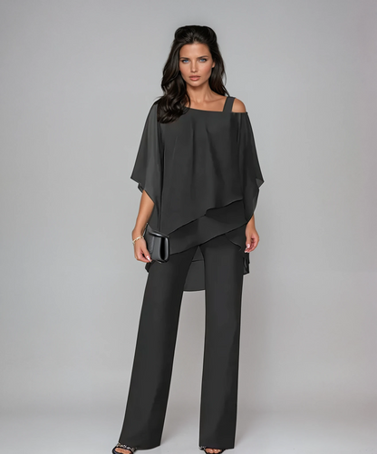 VELORIA LAYERED TWO-PIECE SET