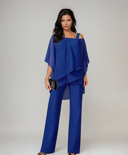 VELORIA LAYERED TWO-PIECE SET