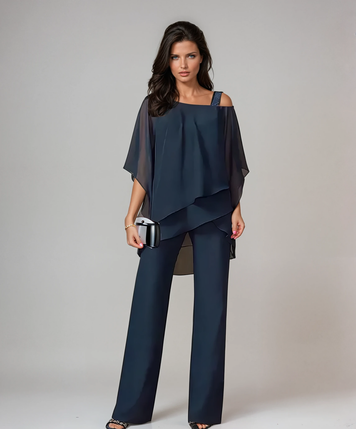 VELORIA LAYERED TWO-PIECE SET