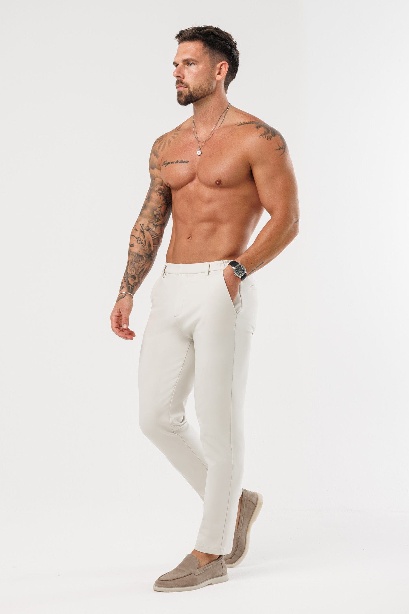 HYBRID TROUSER - STONE