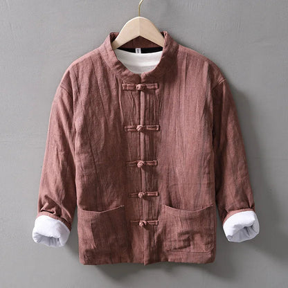 Men’s Premium Thick Winter Linen Coat