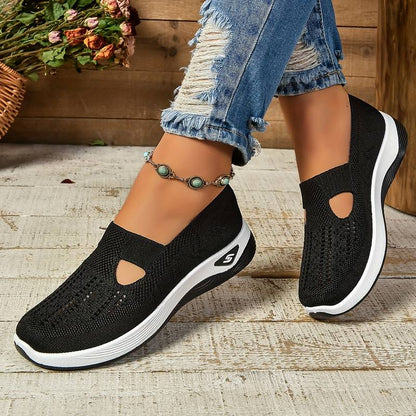 LYVENA BREATHABLE KNIT COMFORT SNEAKERS