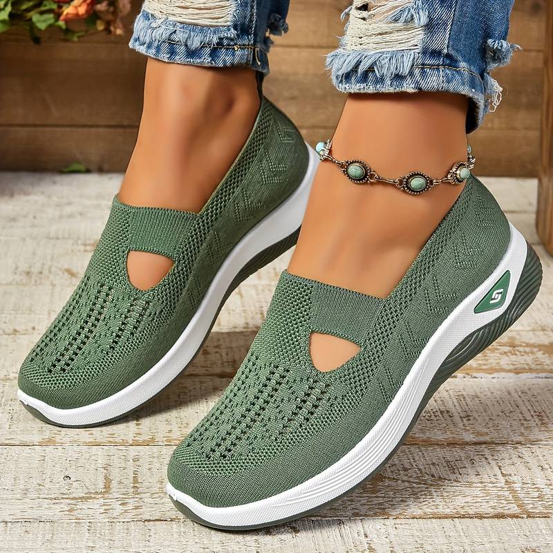 LYVENA BREATHABLE KNIT COMFORT SNEAKERS