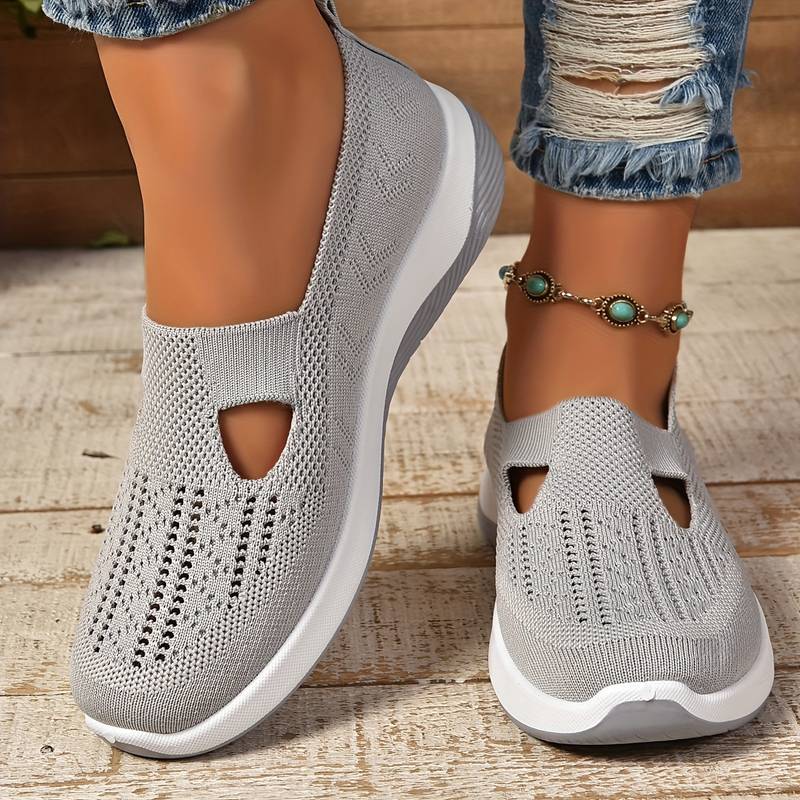 LYVENA BREATHABLE KNIT COMFORT SNEAKERS