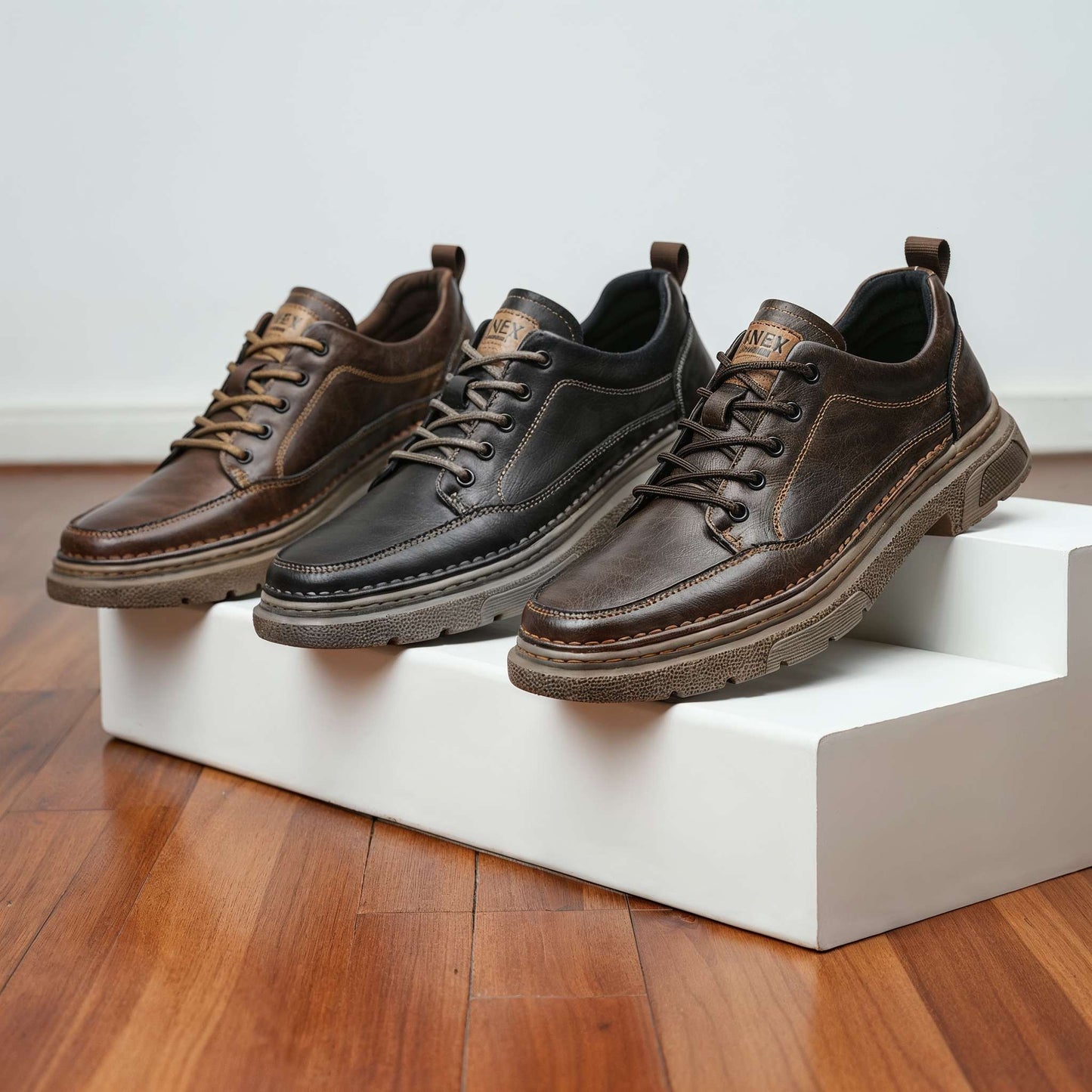 RAVENO LEATHER SNEAKERS
