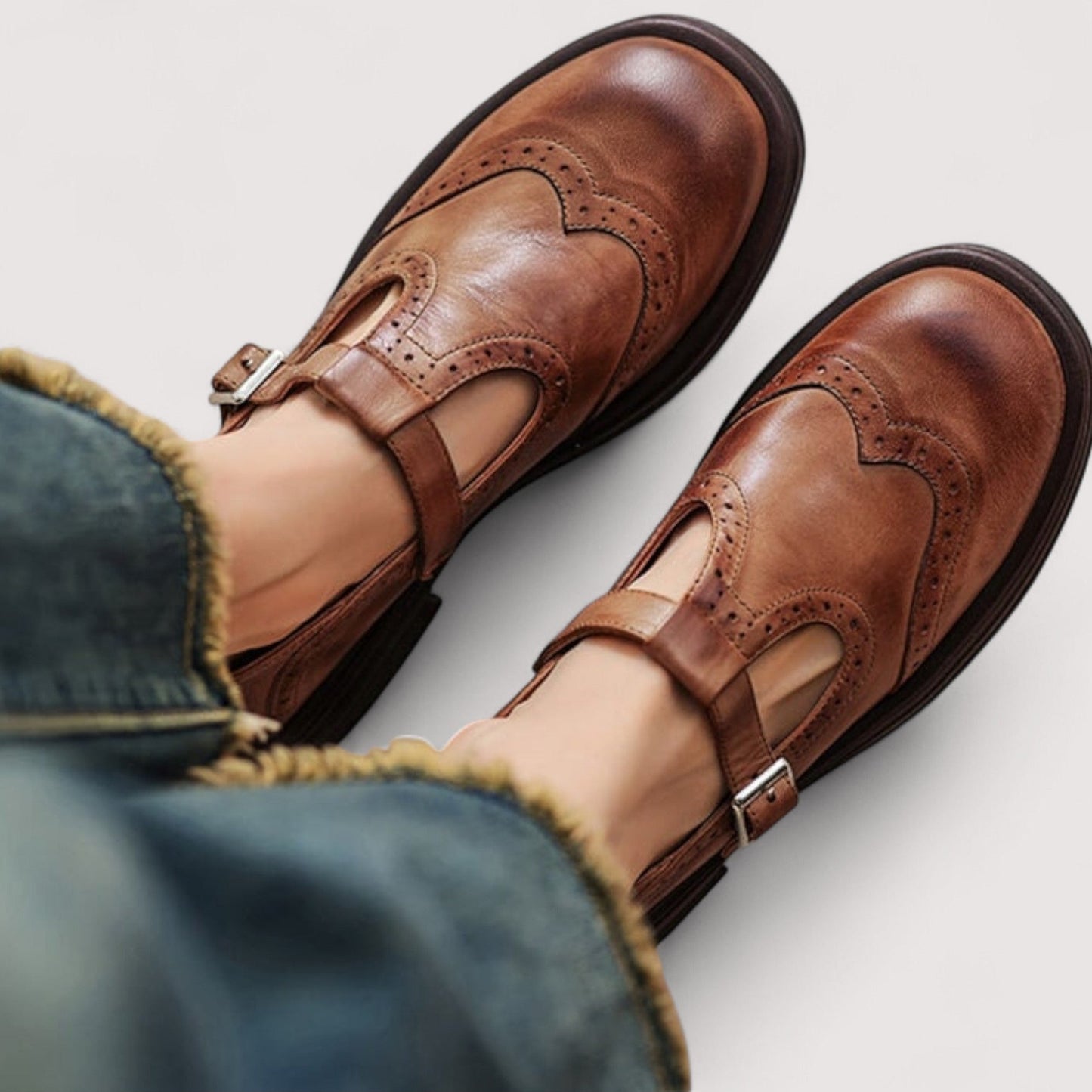VELORIA MARY JANE COMFORT SHOES