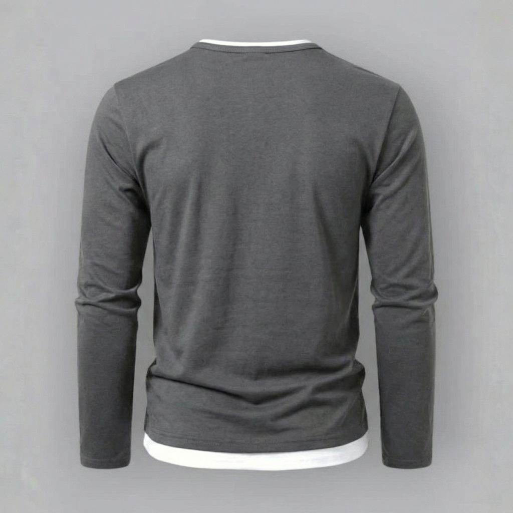 Elio Classic Long‑Sleeve Tee