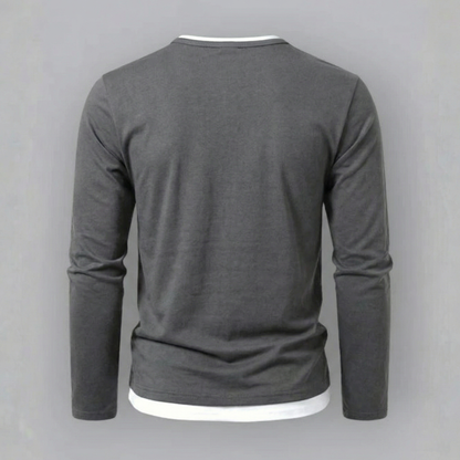 Elio Classic Long‑Sleeve Tee