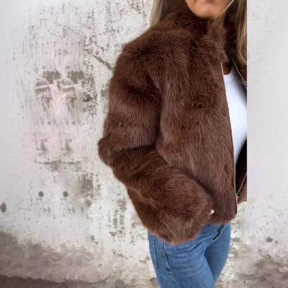 High-neck Casual Jacket