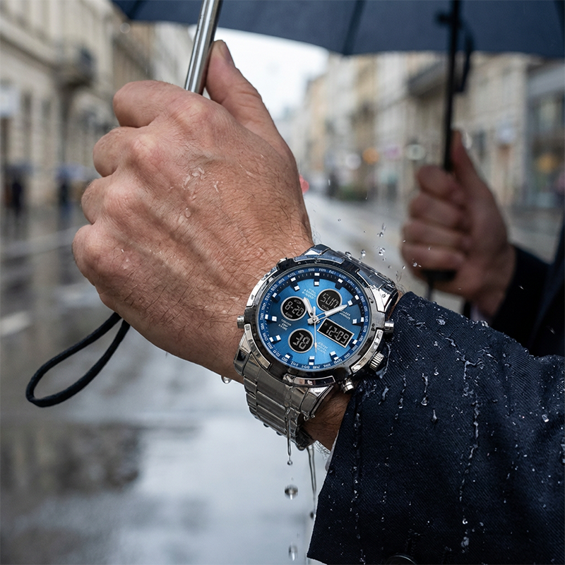 TACTIX MILITARY DUAL DISPLAY WATCH