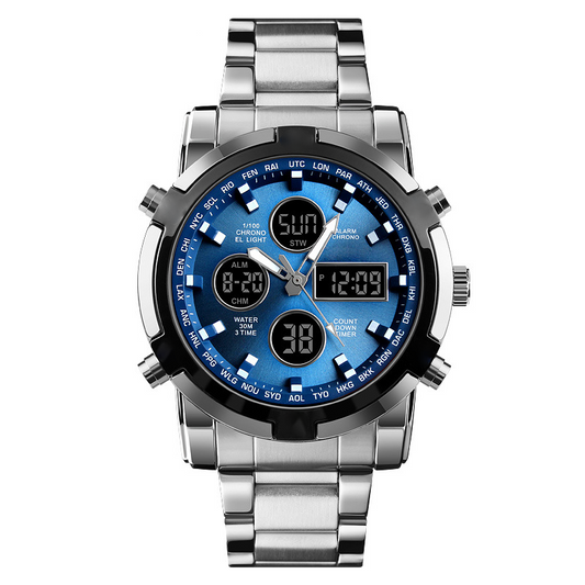 TACTIX MILITARY DUAL DISPLAY WATCH