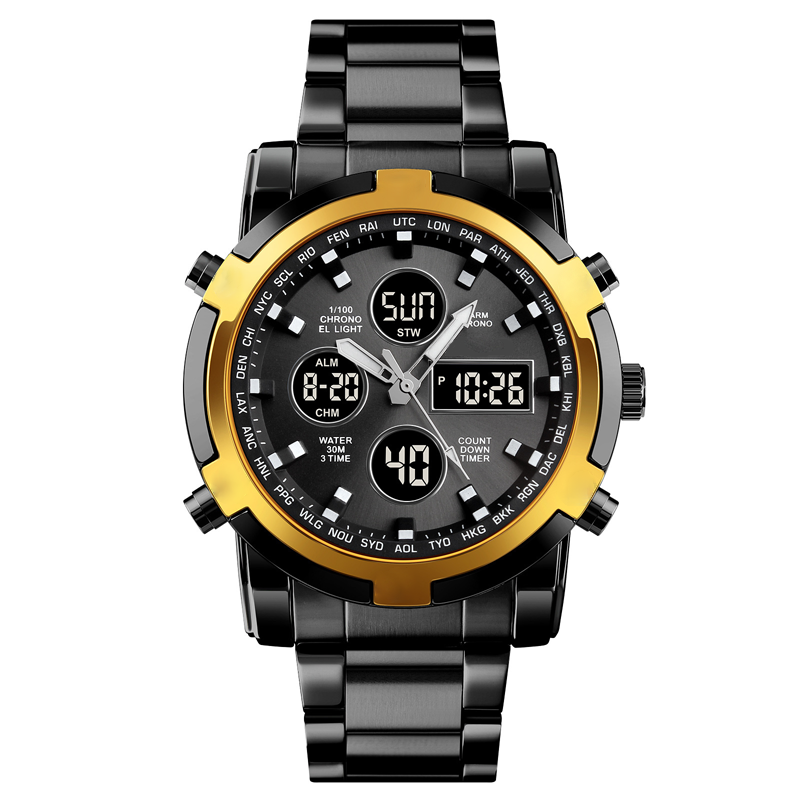 TACTIX MILITARY DUAL DISPLAY WATCH